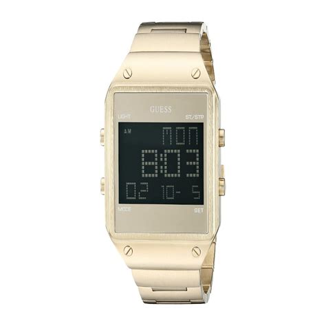 reloj guess digital u0596g3 dorado original